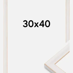 Retour Gratuit Fotolijst Marie Claire Wit 30x40 cm