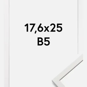 Seulement Aujourd’hui Fotolijst Edsbyn Wit B5