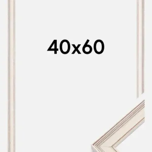 Usine Directe Fotolijst Shabby Chic Wit 40x60 cm