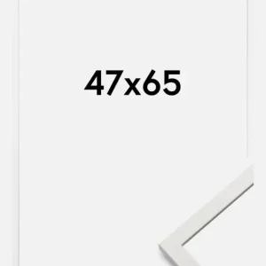 Affaire À Saisir Fotolijst Edsbyn Wit 47x65 cm