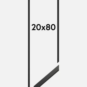 Seulement Aujourd’hui Fotolijst Edsbyn Zwart 20x80 cm