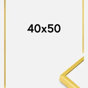 Bon Marché Aluminium Fotolijst Goud 40x50 cm