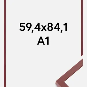 Affaire À Saisir Colorful Rood 59,4x84,1 cm (A1)