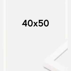 Fotolijsten Wit Breed 40 x 50 cm Top Vente