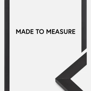 Fotolijst Sälen Zwart - Formaat naar keuze (Plexiglas) Prix Promo