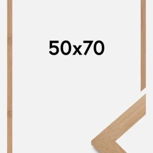 Fotolijst Hoei Glas Bamboe 50x70 cm Nouveauté