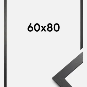 Bon Plan Fotolijst Stilren Black Oak 60x80 cm