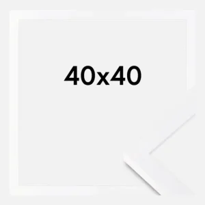 Promotion Saisonnière Fotolijst Selection Wit 40x40 cm