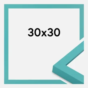 Seulement Aujourd’hui Fotolijst Selection Aqua Blue 30x30 cm