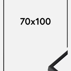 Promotion Aluminium Fotolijst Zwart 70x100 cm