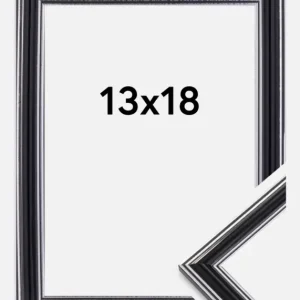 Affaire À Saisir Fotolijst Tango Glas Zwart 13x18 cm