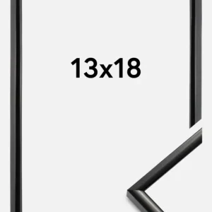 Fotolijst New Lifestyle Glas Zwart 13x18 cm Meilleur Prix
