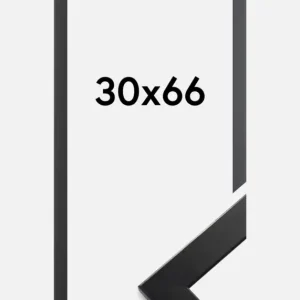 Achat Immédiat Fotolijst Trendline Zwart 30x66 cm