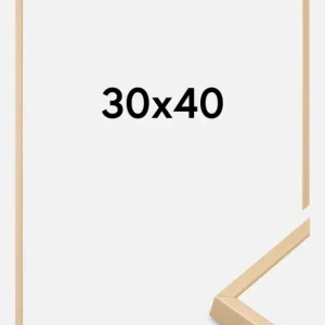 Aluminium Fotolijst Messing 30x40 cm Affaire À Saisir