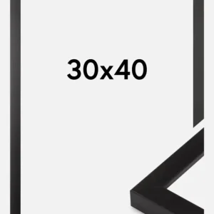 Must-Have Fotolijsten Zwart Breed 30 x 40 cm