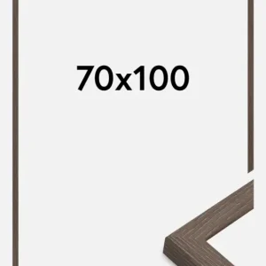 Achat Immédiat Fotolijst Lofsdalen Donker Eik 70x100 cm