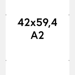 Clipslijst Glas 42x59,4 cm (A2) Prix Choc