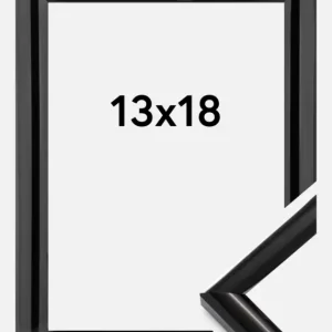 Authentique Fotolijst Trendstyle Glas Zwart 13x18 cm