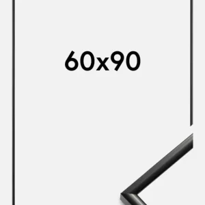 Super Prix Fotolijst New Lifestyle Glas Zwart 60x90 cm