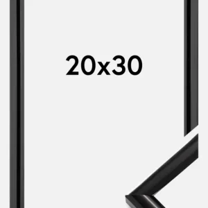Achat Immédiat Fotolijst Trendstyle Glas Zwart 20x30 cm