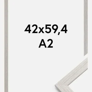 Retour Gratuit Fotolijst Stilren Light Grey Oak 42x59,4 cm (A2)