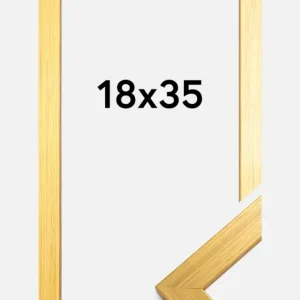 Bon Plan Fotolijst Gold Wood 18x35 cm