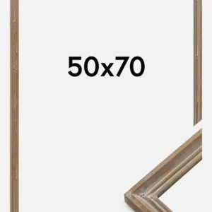 Retour Gratuit Fotolijst Vintage Holz Glas Hout 50x70 cm