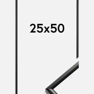 Bon Marché Fotolijst New Lifestyle Zwart 25x50 cm