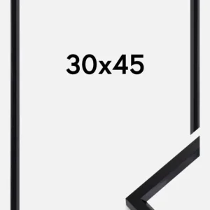 Prix Choc Fotolijst Steel Style Glas Zwart 30x45 cm