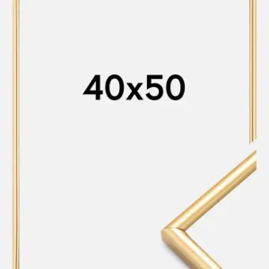 Quantité Limitée Fotolijst Decoline Glas Goud 40x50 cm