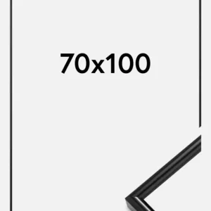 Populaire Fotolijst Galeria Glas Zwart 70x100 cm