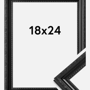 Bon Plan Fotolijst Abisko Glas Zwart 18x24 cm