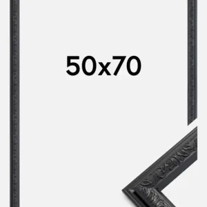 Certifié Fotolijst Nostalgia Glas Zwart 50x70 cm