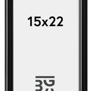 Promotion Saisonnière Fotolijst Pla-style Glas Zwart 15x22 cm