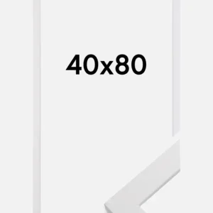 Acheter En Ligne Fotolijst White Wood 40x80 cm