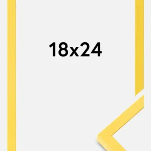 Colorful Geel 18x24 cm Soldes