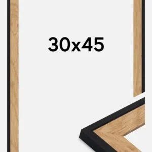 Commande En Gros Fotolijst Iris Zwart 30x45 cm