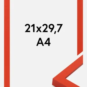 Top Vente Fotolijst Selection Red 21x29,7 cm (A4)