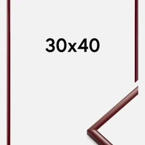 Fotolijst New Lifestyle Donkerrood 30x40 cm Nouvel Arrivage