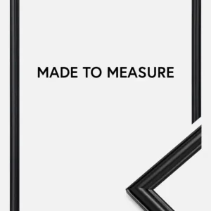 Prix Réduit Fotolijst Line Zwart - Formaat naar keuze (Plexiglas)