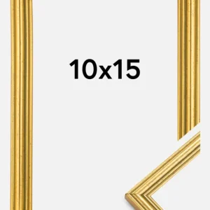 Commande En Gros Fotolijst Classic Glas Goud 10x15 cm