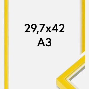 Fotolijst Diana Geel 29,7x42 cm (A3) Authentique