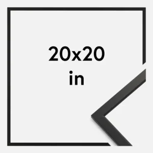 Acheter En Ligne Fotolijst Edsbyn Zwart 20x20 Inches (50,8x50,8 cm)