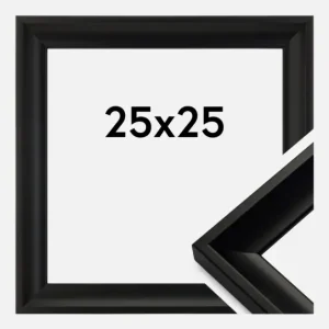 Soldes Fotolijst Öjaren Zwart 25x25 cm