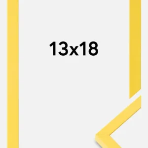 Seulement Aujourd’hui Colorful Geel 13x18 cm