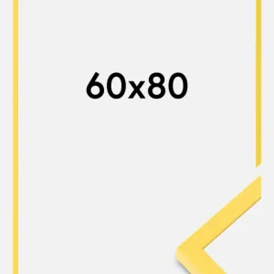 Colorful Geel 60x80 cm Top Vente