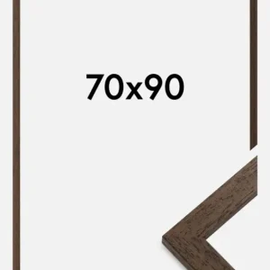 Bon Plan Fotolijst Glas Brown Wood 70x90 cm