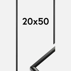 Paiement Sécurisé Fotolijst New Lifestyle Zwart 20x50 cm