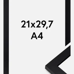 Fotolijst Deco Zwart 21x29,7 cm (A4) Satisfait Ou Remboursé