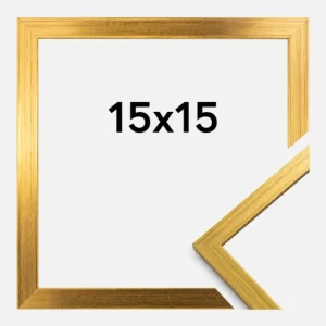 Top Vente Fotolijst Edsbyn Glas Goud 15x15 cm